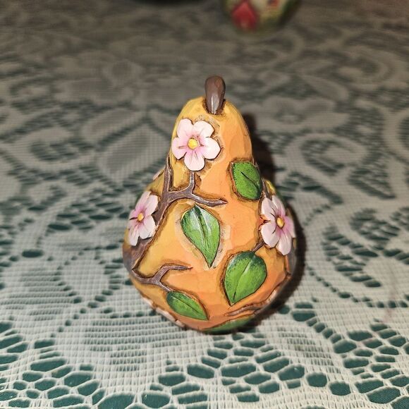 Jim Shore "A Taste of Summer's Goodness" Watermelon Basket and Fruit - Picture 4 of 11